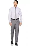 Мъжка риза Buttoned Down 1178074-AZ14496, Slim Fit, Памук, Светлолилав, Яка 15.5", M_5