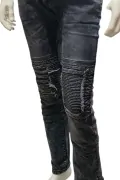 Мъжки дънки Giani 5 16752583 90-22, Slim Fit, Изтъркан ефект, Памук, 34W-34L, Черен_1