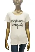 Дамска тениска ETAM T Everythings, 100% памук, Овално деколте_0
