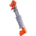 Детска играчка Mattel Dino Trux 1327694 1-78, Щипка, Оранжев/Сив, 45 см_1