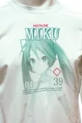 Мъжка тениска JUP 4849245 90-38, Hatsune Miku, 3D принт, Лека и дишаща материя, L, Бял_1
