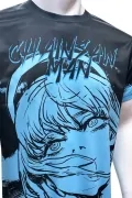 Мъжка тениска JUP #9160490 90-38, Chainsaw Man Makima, 3D принт, Лека и дишаща материя, М, Черен_1