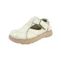 Детски обувки Chippo Kids 259-23-28 ML1-50-3, Естествена Кожа,  Полуотворени, Бял, Размер 23, Умален с един номер 1
