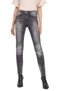 Дамски дънки G-Star RAW 5622 Knee Zip High Skinny *8057332 16113-9, Antic Charcoal, Памук, W27-L32, Тъмносив_0