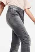 Дамски дънки G-Star RAW 5622 Knee Zip High Skinny *8057332 16113-9, Antic Charcoal, Памук, W27-L32, Тъмносив_3