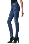 Дамски дънки G-Star RAW Midge Cody Mid Waist Skinny, Frakto Superstretch Medium Aged, Памук, Син_0
