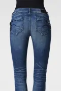 Дамски дънки G-Star RAW Midge Cody Mid Waist Skinny, Frakto Superstretch Medium Aged, Памук, Син_2