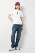 Дамски дънки G-Star RAW ARC 3D Low Boyfriend 9569137 16113‑15, Ниска талия, Леко стеснен крачол, W26-L30, Син_2