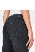 Дамски дънки G-Star RAW Dadin 3D Low Boyfriend, Ниска талия, Свободна кройка, Стеснен крачол от коляното до подгъва, Черен_2