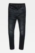 Дамски дънки G-Star RAW Dadin 3D Low Boyfriend, Ниска талия, Свободна кройка, Стеснен крачол от коляното до подгъва, Черен_3