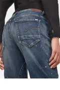 Дамски дънки G‑Star RAW Arc 2.0 3D Mid Boyfriend, Средна талия, Леко стеснен на глезена, Син_2