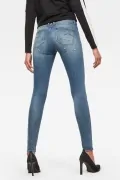 Дамски дънки G‑Star RAW Lynn D-Mid Super Skinny 7093744 16113‑15, Средна талия, Много стеснен крачол, W34‑L34, Син_1