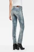 Дамски дънки G‑Star RAW Midge Saddle Mid Straight 7455829 16113‑19, Средна талия, Прав крачол, W26‑L32, Син_1