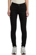 Дамски дънки G-Star RAW Lynn D-Mid Super Skinny 6595373 16113-22, Yield Black Ultimate Stretch, W27-L30, Черен_0