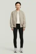 Дамски дънки G-Star RAW Lynn D-Mid Super Skinny 6595373 16113-22, Yield Black Ultimate Stretch, W27-L30, Черен_2