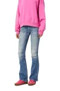Дамски дънки G‑Star RAW 5620 High Flare *9924035 16113‑21, Висока талия, Разширен крачол, W31‑L34, Светлосин_0