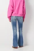 Дамски дънки G‑Star RAW 5620 High Flare *9924035 16113‑21, Висока талия, Разширен крачол, W31‑L34, Светлосин_1