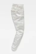 Дамски дънки G‑Star RAW Arc 3D Mid Boyfriend 7/8 6718741 16113‑23, Средна талия, Прав 7/8 крачол, W27‑L32, Бял_3
