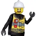 Детски парти костюм LEGO Пожарникар 7252827 16037-RO DC, 4 части_5