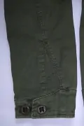 Дамско дънково яке G‑Star RAW Deline Field Cropped, Свободна кройка, Къса, Тъмнозелен_2