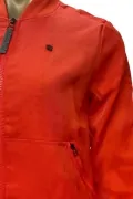 Дамско яке G-Star RAW Strett Bomber, Dk Acid Matta Twill, Тънко, Вискоза, Червен_1