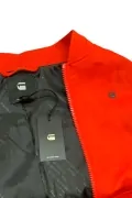 Дамско яке G-Star RAW Strett Bomber, Dk Acid Matta Twill, Тънко, Вискоза, Червен_4