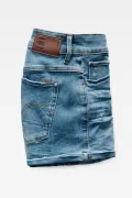 Дамски къси панталони G-Star RAW 3301 Ultra High Waist TU 6024125 16113-34, Skinny Fit, Lor Super Stretch, Памук, W27, Син_5