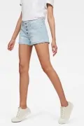 Дамски къси панталони G-Star RAW Arc Button Down Ripped 4718398 16113-34, Sato Denim, Памук, W26, Светлосин_3