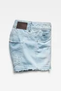 Дамски къси панталони G-Star RAW Arc Button Down Ripped 4718398 16113-34, Sato Denim, Памук, W26, Светлосин_6