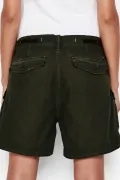 Дамски къси панталони G-Star RAW Rovic 9779581 16113-35, Boyfriend Fit, Lt Wt Diamond Denim OD, Памук, W25, Тъмнозелен_2