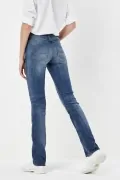 Дамски дънки G‑Star RAW 3301 High Straight Bionic Slander, Син_1