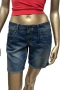 Дамски къси панталони G-Star RAW Loose Fit 9465055 16113-38, Ниска талия, Stretch, Памук, W32, Тъмносин_0
