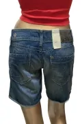 Дамски къси панталони G-Star RAW Loose Fit 9465055 16113-38, Ниска талия, Stretch, Памук, W32, Тъмносин_3