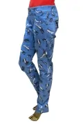 Дамски дънки G-Star RAW Fender Skinny COJ *2074199 16113-45, Средна талия, Стеснен крачол, W30-L34, Син_2