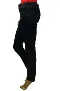 Дамски дънки G‑Star RAW Midge Saddle Mid Straight 6270959 16113‑41, Средна талия, Прав крачол, W27‑L32, Черен_2