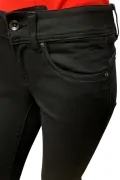 Дамски дънки G‑Star RAW Midge Saddle Mid Straight 6270959 16113‑41, Средна талия, Прав крачол, W27‑L32, Черен_3