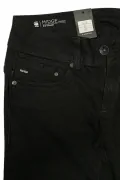 Дамски дънки G‑Star RAW Midge Saddle Mid Straight 6270959 16113‑41, Средна талия, Прав крачол, W27‑L32, Черен_4