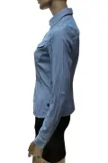 Дамска дънкова риза G-Star RAW Tacoma Shell Shirt 7422586 16113-46, Boll Denim, Памук, S, Син_4