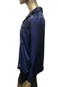 Дамска горна част на пижама G-Star RAW Deline PJ 1Pkt Shirt 9600487 16113-47, Сатенена материя, S, Тъмносин_1