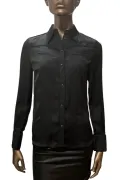 Дамска риза G-Star RAW Tacoma Straight Shirt 4000479 16113-47, Mata Twill, Вискоза, S, Черен 5
