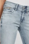 Дамски дънки G-Star RAW Lynn Zip Pocket Mid Waist Skinny 9507755 16113-18, Elto Superstretch, Памук, W30-L32, Светлосин_3