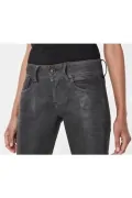 Дамски дънки G-Star RAW Lynn Mid Skinny 4129011-0 16113-25, Cobler Smash, Памук, W31-L32, Черен _3