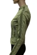 Дамско яке G-Star RAW Chopper Slim 7380400 16113-47, Cruise Stretch Sateen, Памук, S, Зелен_3