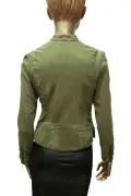 Дамско яке G-Star RAW Chopper Slim 7380400 16113-47, Cruise Stretch Sateen, Памук, S, Зелен_6