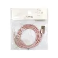 USB кабел Sinsay *3611412 16121-27, USB-A към Micro-USB, 2 m, Розов_0