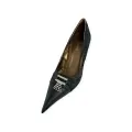 Дамски обувки на ток Jade Butterfly 8326-16-BK-35 16040, Еко кожа, 6-сантиметров ток, Декоративни кристали, 35 EU, Черен_4