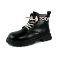 Детски боти Chippo Youth 44032-1 XX ML1, 32-37, Еко кожа, Цип и връзки, За момиче, Черен_0