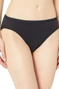 Комплект дамски бикини Amazon Essentials Cotton High Leg Brief 0730492 90-44, 10 броя, Памук, S, Черен_1