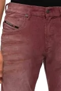 Мъжки панталони Diesel D-STRUKT 1231197 16121-30, Тип джинси, Slim Tapered, Памук, Тъмнолилав_2