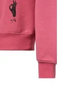 Дамски суитшърт Diesel ANG K20 Hoodie #1001721 16121-34, Regular Fit, Памук, S, Розов_4
